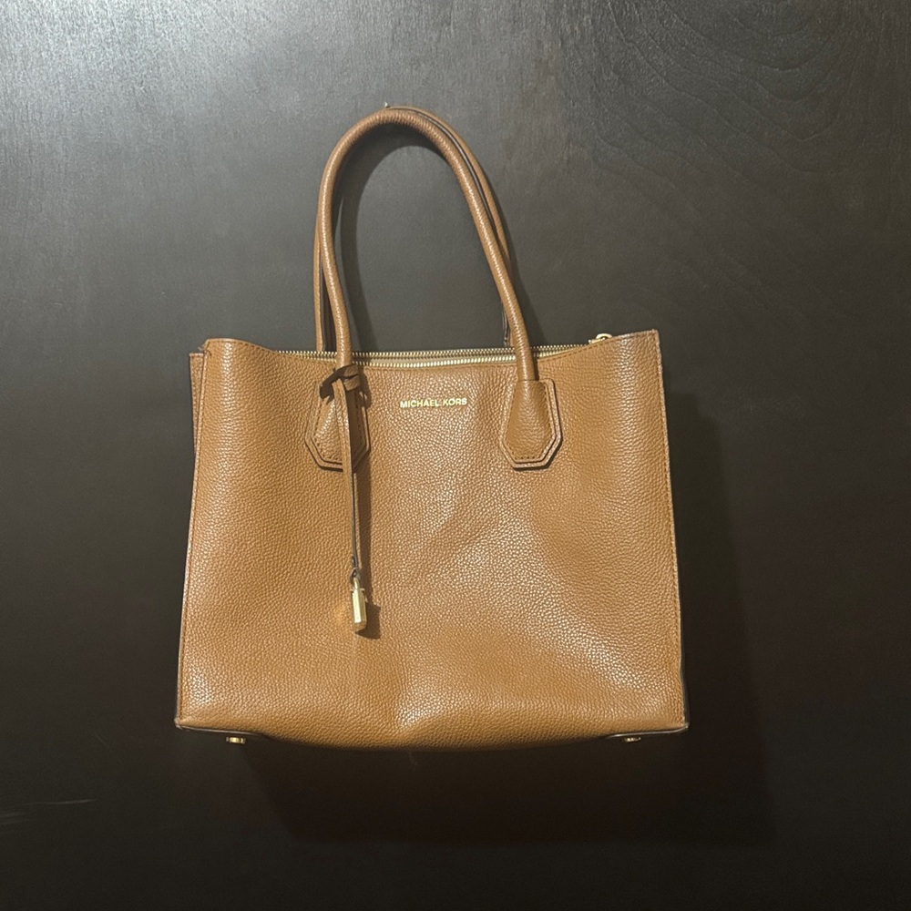 Michael Kors Tan Leather Tote
